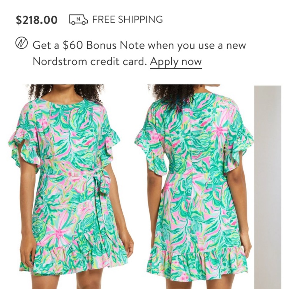 Lilly Pulitzer One in a Melon dress
